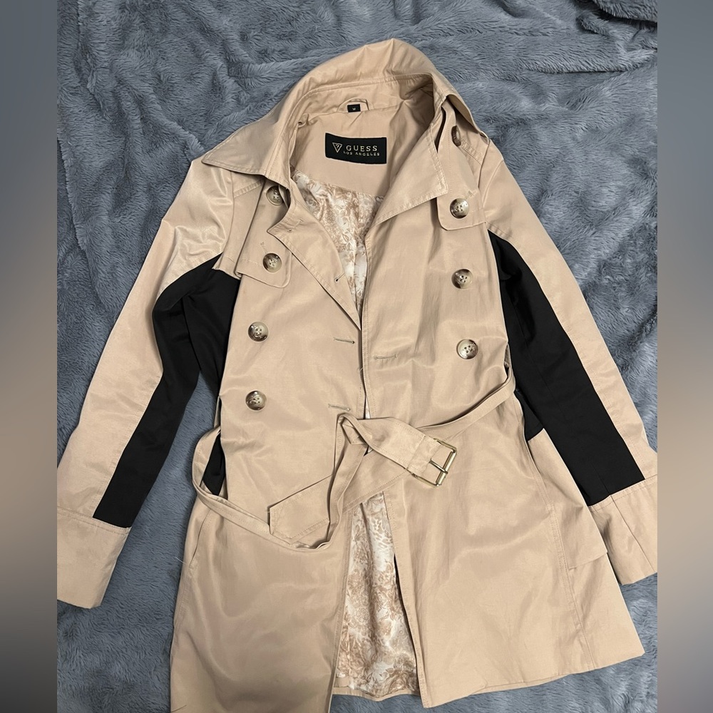 Guess classy pea coat.